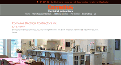 Desktop Screenshot of corneliuselectric.com